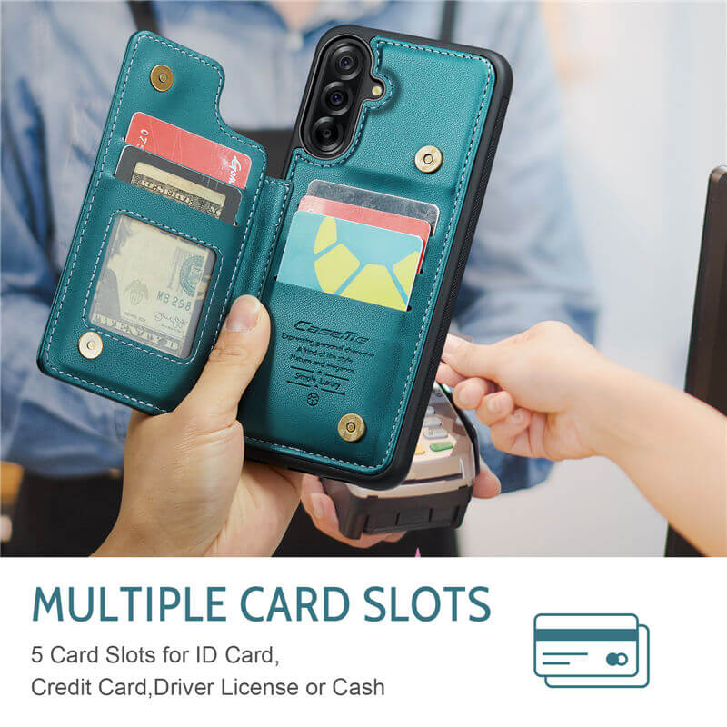 CaseMe Samsung Galaxy A36 5G RFID Blocking Card Holder Case