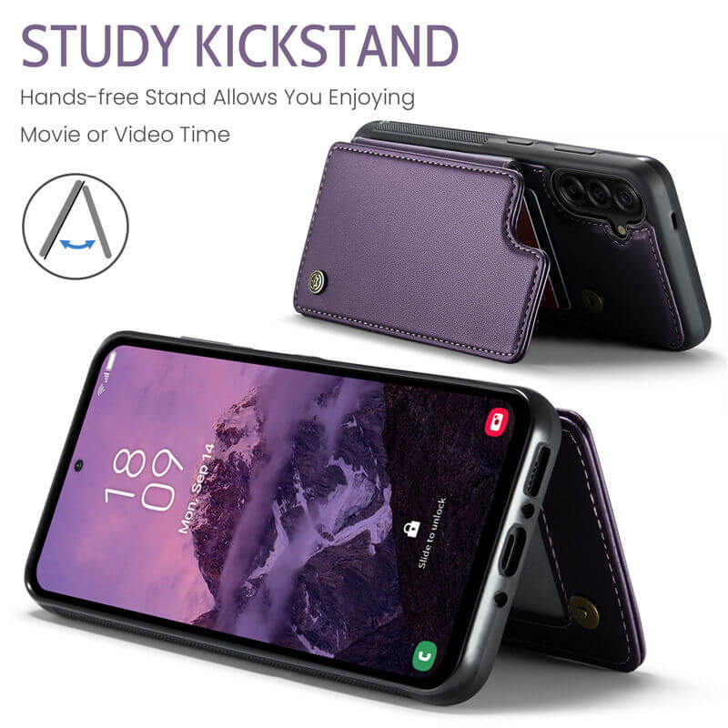 CaseMe Samsung Galaxy A36 5G RFID Blocking Card Holder Case