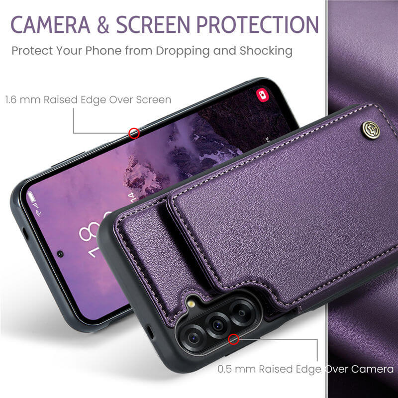 CaseMe Samsung Galaxy A36 5G RFID Blocking Card Holder Case