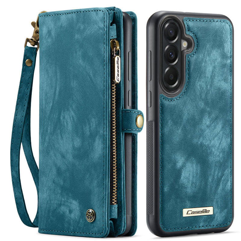 CaseMe Samsung Galaxy A37 2-in-1 Magnetic Wallet Case with Wrist Strap