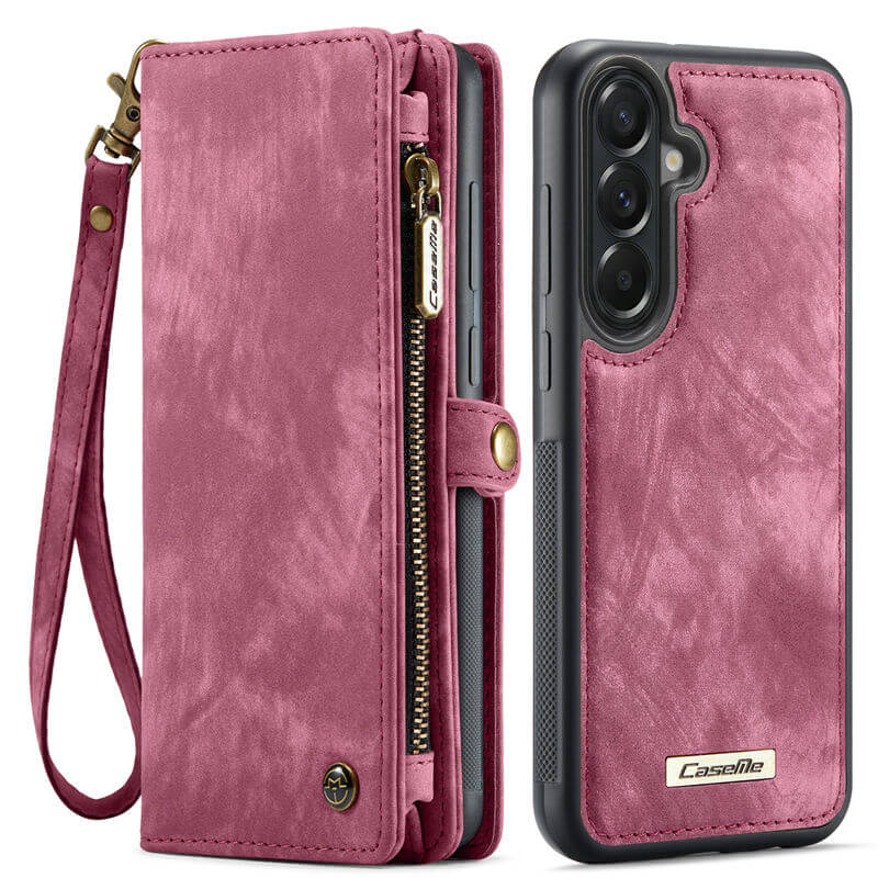 CaseMe Samsung Galaxy A37 2-in-1 Magnetic Wallet Case with Wrist Strap