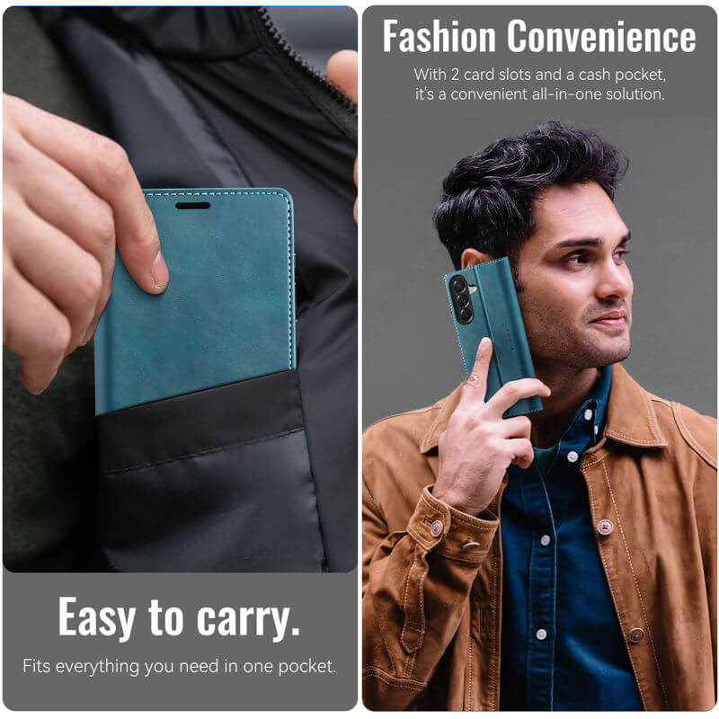 CaseMe Samsung Galaxy A37 Magnetic Wallet Case