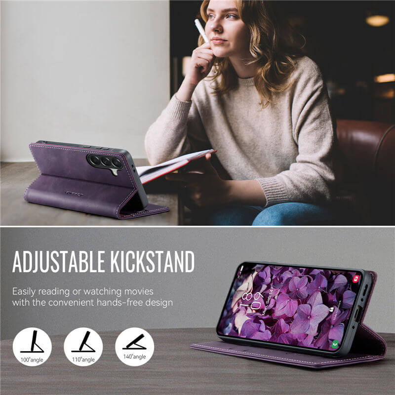 CaseMe Samsung Galaxy A37 Magnetic Wallet Case