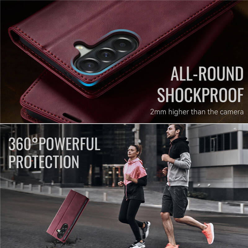 CaseMe Samsung Galaxy A37 Magnetic Wallet Case