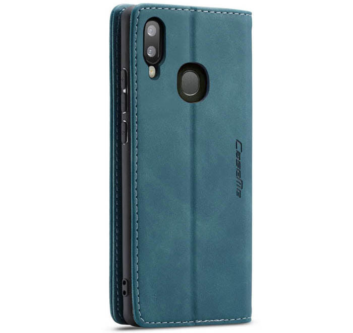 CaseMe Samsung Galaxy A40 Retro Wallet Kickstand Magnetic Flip Leather Case