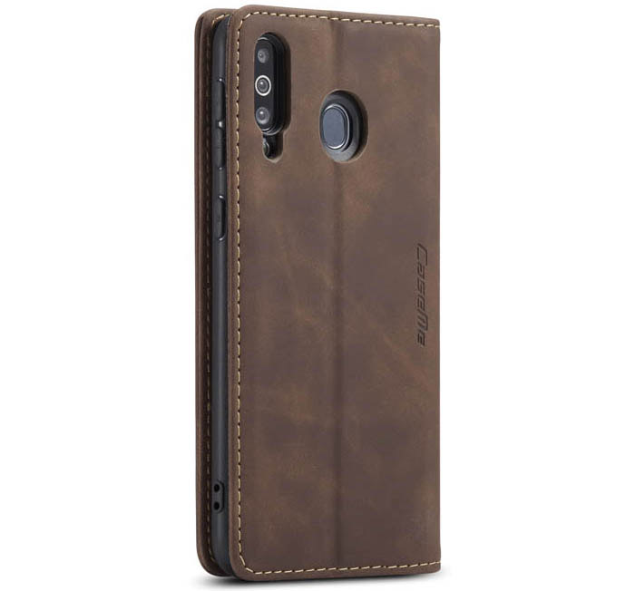 CaseMe Samsung Galaxy A40S Wallet Kickstand Magnetic Flip Leather Case