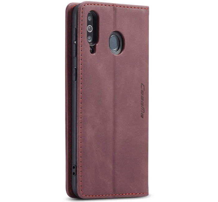 CaseMe Samsung Galaxy A40S Wallet Kickstand Magnetic Flip Leather Case