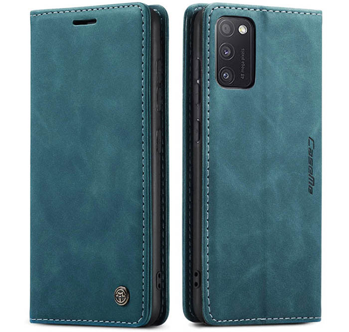 CaseMe Samsung Galaxy A41 Wallet Kickstand Magnetic Flip Leather Case