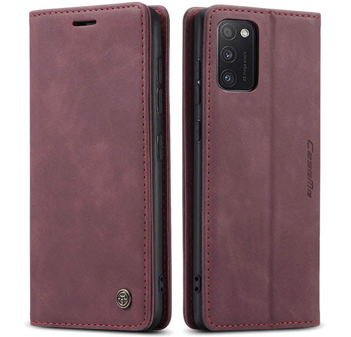 CaseMe Samsung Galaxy A41 Wallet Kickstand Magnetic Flip Leather Case