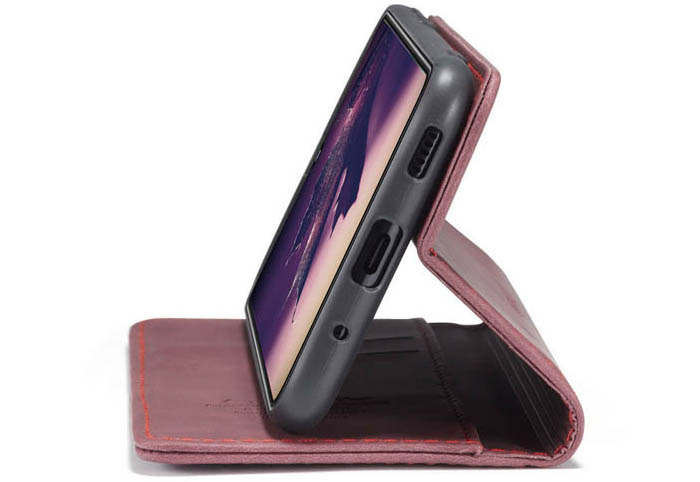 CaseMe Samsung Galaxy A41 Wallet Kickstand Magnetic Flip Leather Case