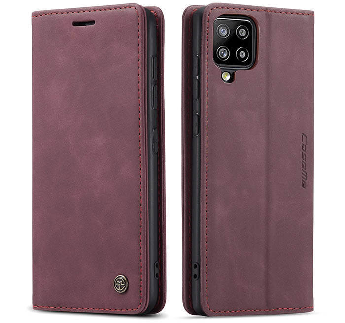 CaseMe Samsung Galaxy A42 5G Wallet Kickstand Magnetic Flip Leather Case