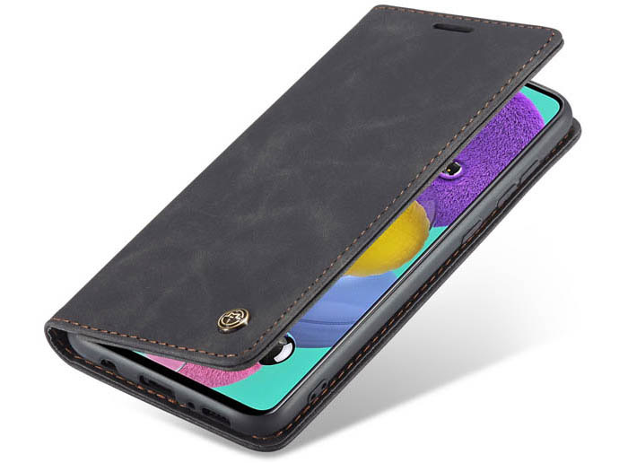 CaseMe Samsung Galaxy A51 Wallet Kickstand Magnetic Flip Leather Case