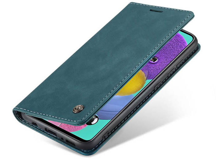 CaseMe Samsung Galaxy A51 Wallet Kickstand Magnetic Flip Leather Case