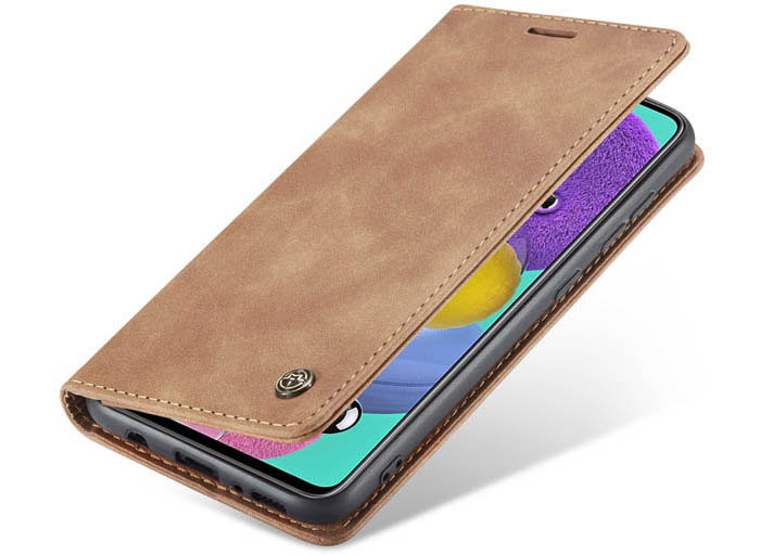 CaseMe Samsung Galaxy A51 Wallet Kickstand Magnetic Flip Leather Case