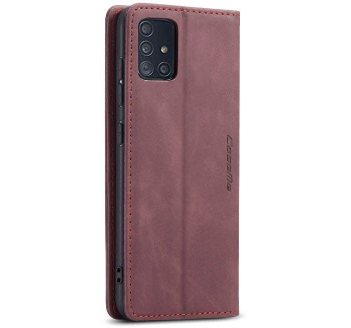 CaseMe Samsung Galaxy A51 Wallet Kickstand Magnetic Flip Leather Case