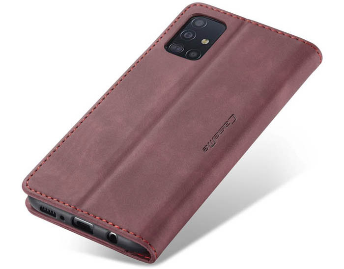 CaseMe Samsung Galaxy A51 Wallet Kickstand Magnetic Flip Leather Case