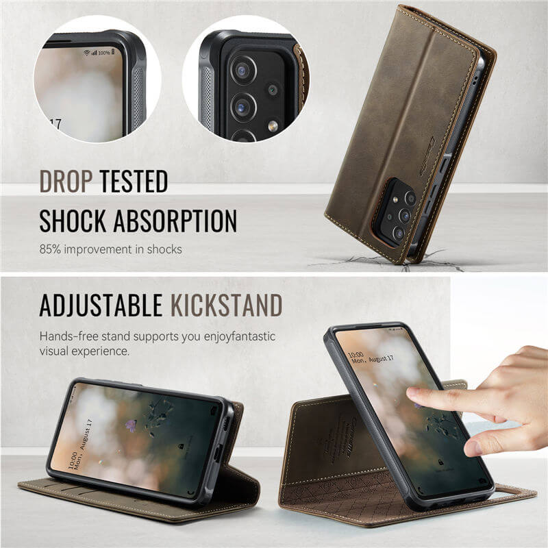 CaseMe Samsung Galaxy A53 5G 2-in-1 Magnetic Wallet Case