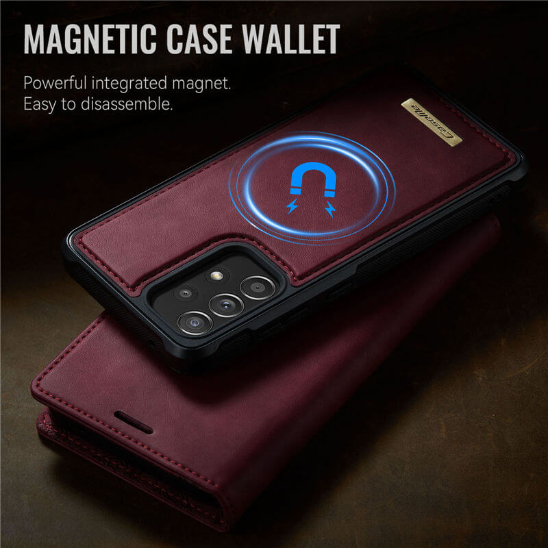 CaseMe Samsung Galaxy A53 5G 2-in-1 Magnetic Wallet Case