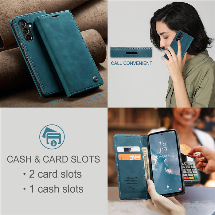 CaseMe Samsung Galaxy A54 Wallet Kickstand Magnetic Case