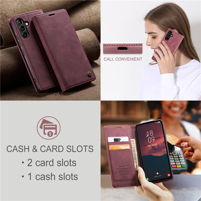 CaseMe Samsung Galaxy A54 Wallet Kickstand Magnetic Case