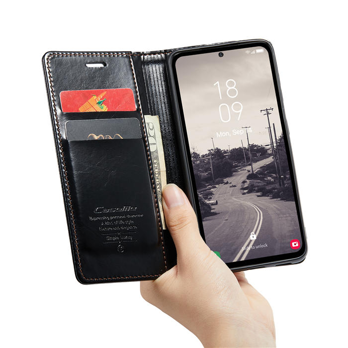 CaseMe Samsung Galaxy A54 5G Wallet Kickstand Magnetic Flip Case