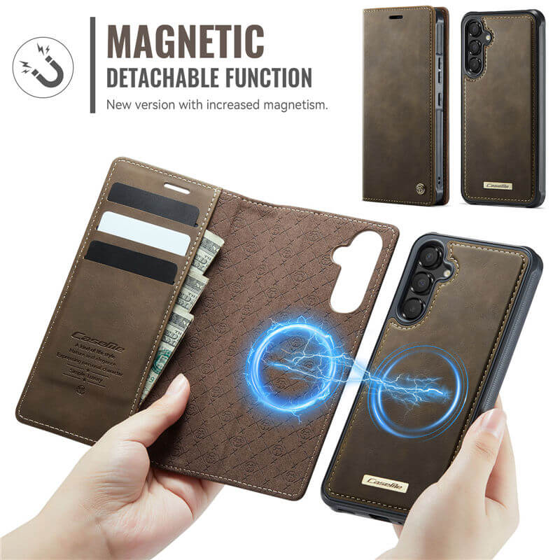 CaseMe Samsung Galaxy A54 5G 2-in-1 Magnetic Wallet Case