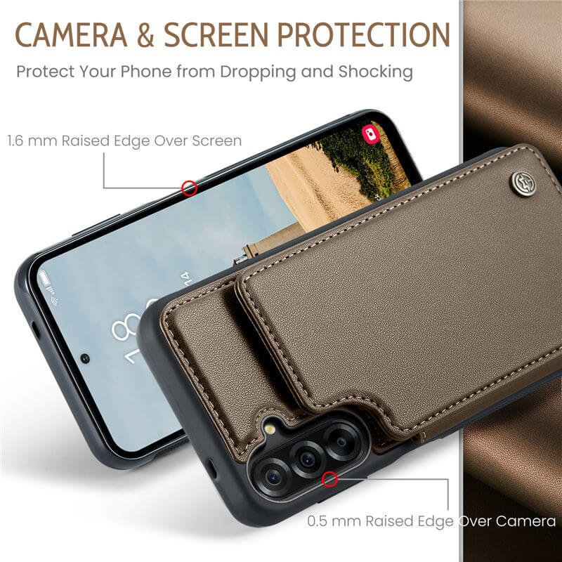 CaseMe Samsung Galaxy A56 5G RFID Blocking Card Holder Case