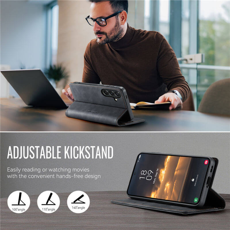 CaseMe Samsung Galaxy A57 Magnetic Wallet Case