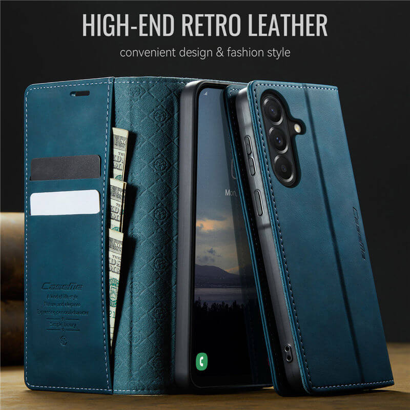 CaseMe Samsung Galaxy A57 Magnetic Wallet Case