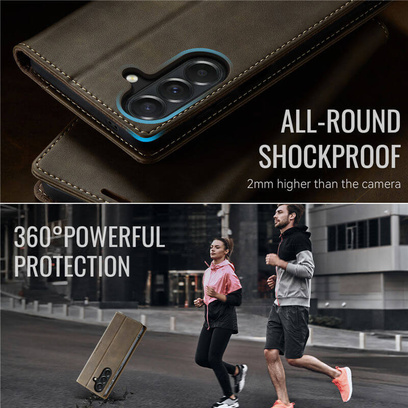 CaseMe Samsung Galaxy A57 Magnetic Wallet Case