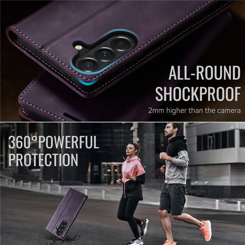 CaseMe Samsung Galaxy A57 Magnetic Wallet Case