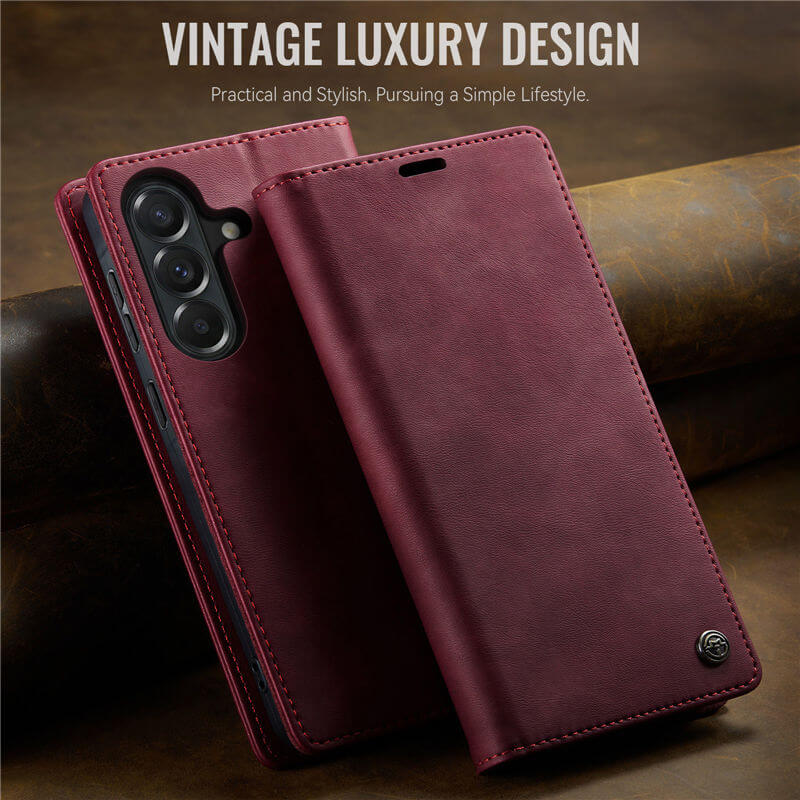 CaseMe Samsung Galaxy A57 Magnetic Wallet Case