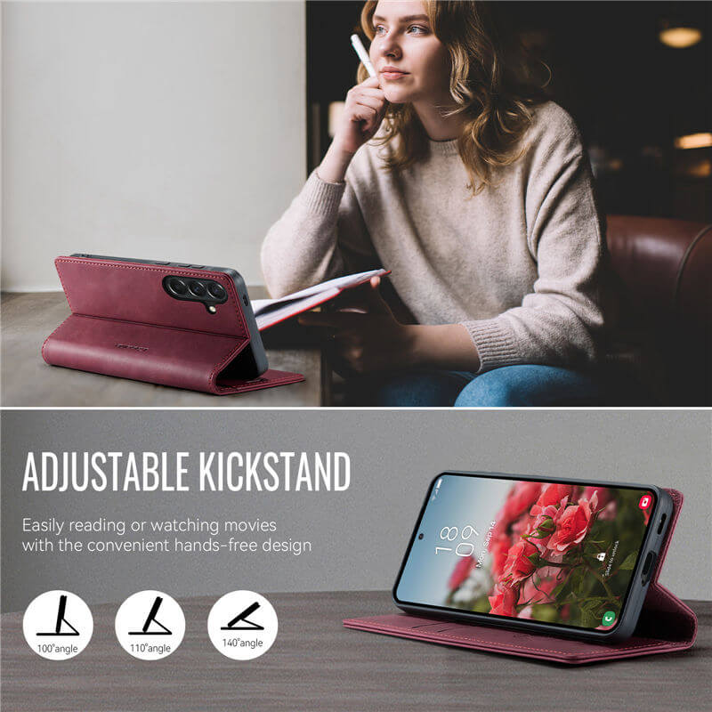 CaseMe Samsung Galaxy A57 Magnetic Wallet Case