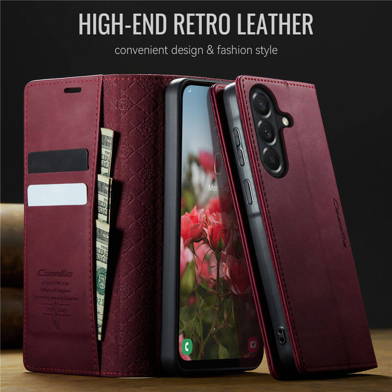 CaseMe Samsung Galaxy A57 Magnetic Wallet Case
