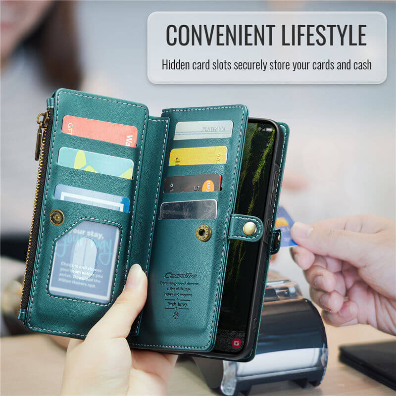 CaseMe Samsung Galaxy A57 Wallet RFID Blocking Crossbody Phone Case