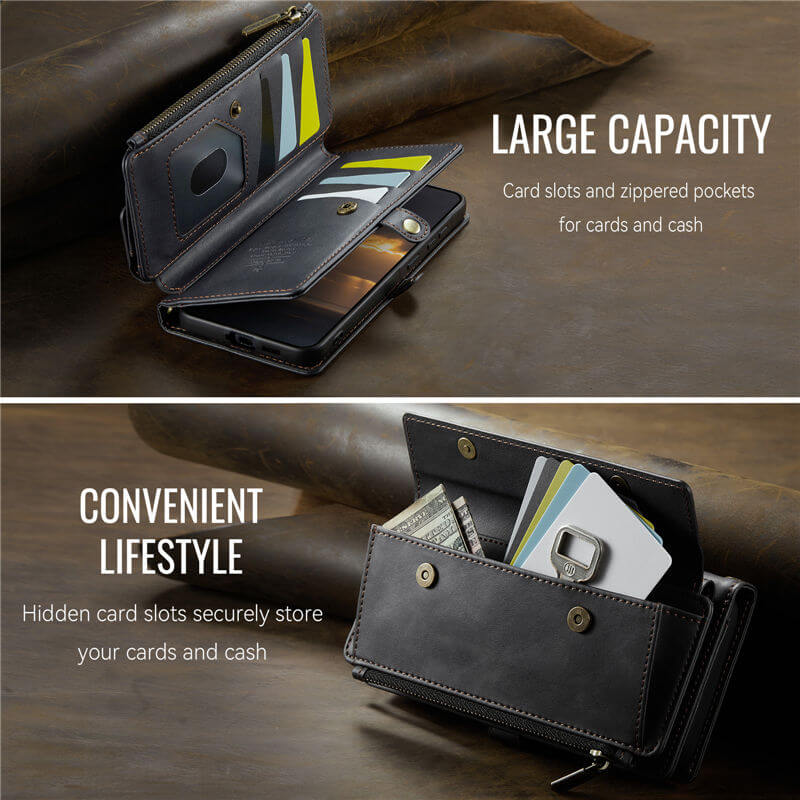 CaseMe Samsung Galaxy A57 Crossbody Wallet Case