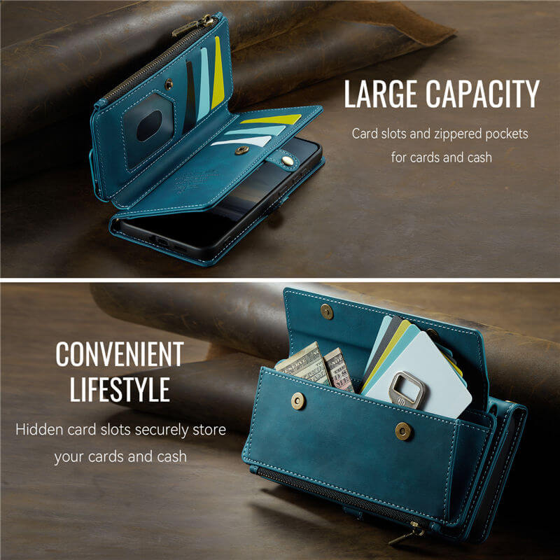 CaseMe Samsung Galaxy A57 Crossbody Wallet Case