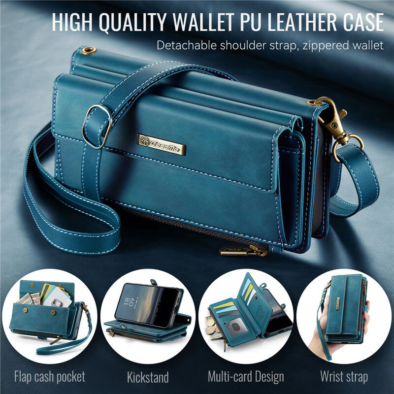 CaseMe Samsung Galaxy A57 Crossbody Wallet Case