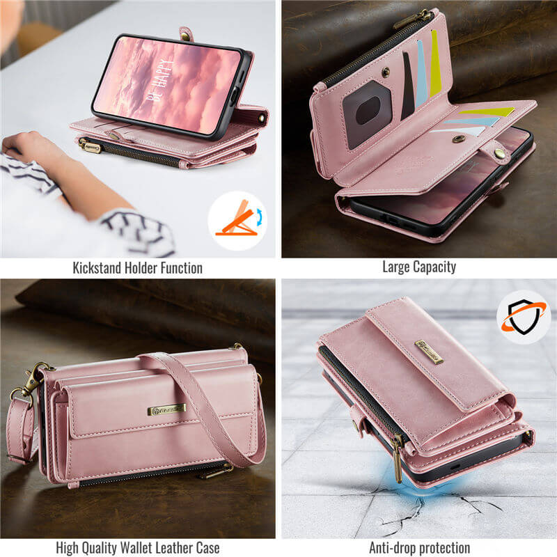 CaseMe Samsung Galaxy A57 Crossbody Wallet Case