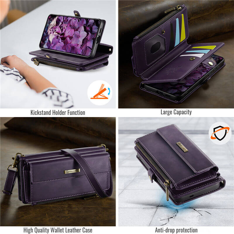 CaseMe Samsung Galaxy A57 Crossbody Wallet Case