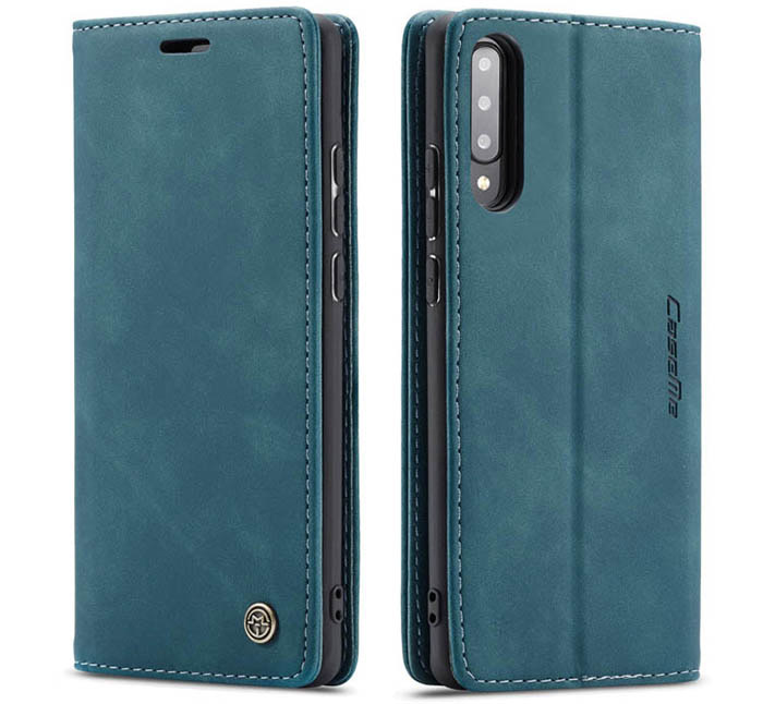 CaseMe Samsung Galaxy A70S Wallet Kickstand Magnetic Flip Leather Case