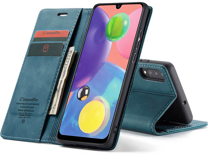 CaseMe Samsung Galaxy A70S Wallet Kickstand Magnetic Flip Leather Case