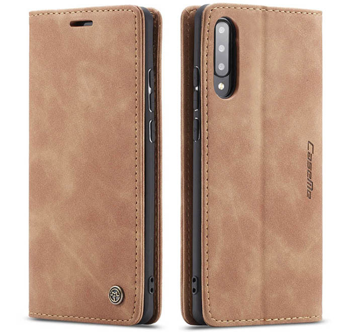 CaseMe Samsung Galaxy A70S Wallet Kickstand Magnetic Flip Leather Case