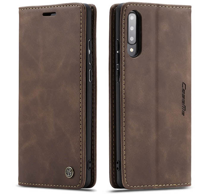 CaseMe Samsung Galaxy A70S Wallet Kickstand Magnetic Flip Leather Case