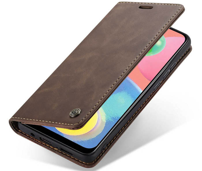 CaseMe Samsung Galaxy A70S Wallet Kickstand Magnetic Flip Leather Case