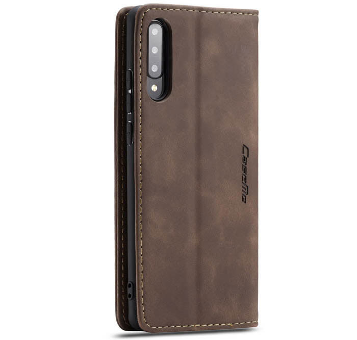 CaseMe Samsung Galaxy A70S Wallet Kickstand Magnetic Flip Leather Case