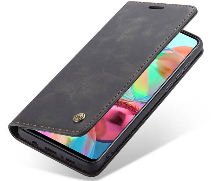 CaseMe Samsung Galaxy A71 Wallet Kickstand Magnetic Flip Leather Case