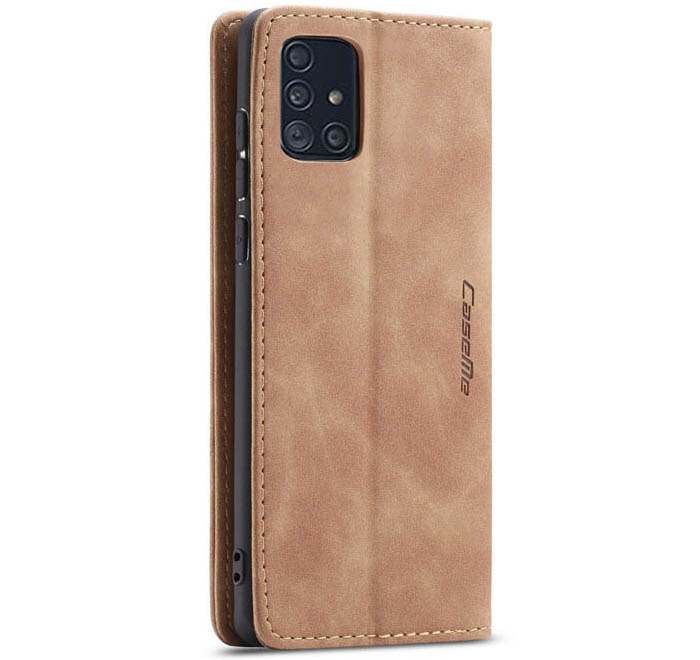 CaseMe Samsung Galaxy A71 Wallet Kickstand Magnetic Flip Leather Case