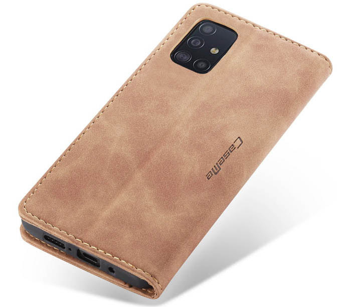 CaseMe Samsung Galaxy A71 Wallet Kickstand Magnetic Flip Leather Case