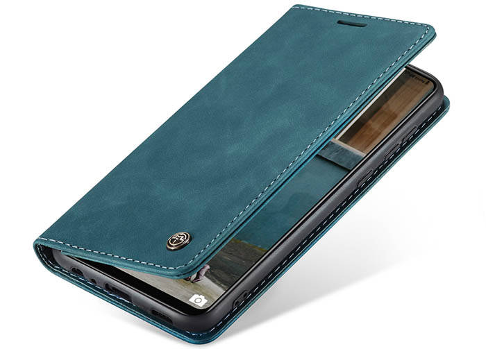 CaseMe Samsung Galaxy A72 Wallet Kickstand Magnetic Flip Leather Case